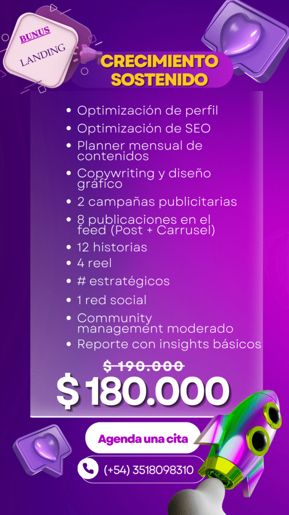 CRECIMIENTO SOSTENIDO