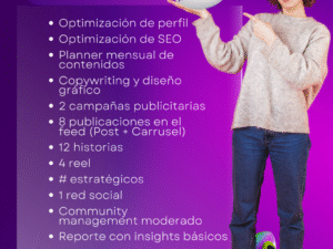 Plan Crecimiento Sostenido – Manejo de Redes Sociales